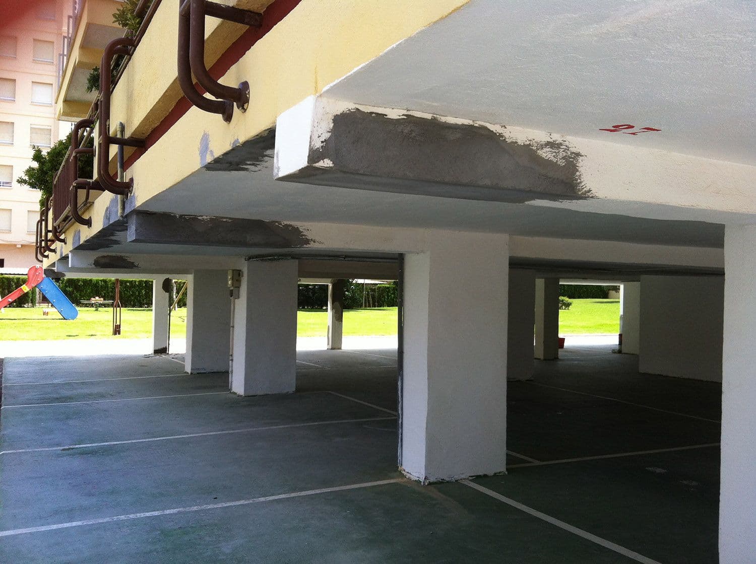 Estructura de los Apartamentos Alborán