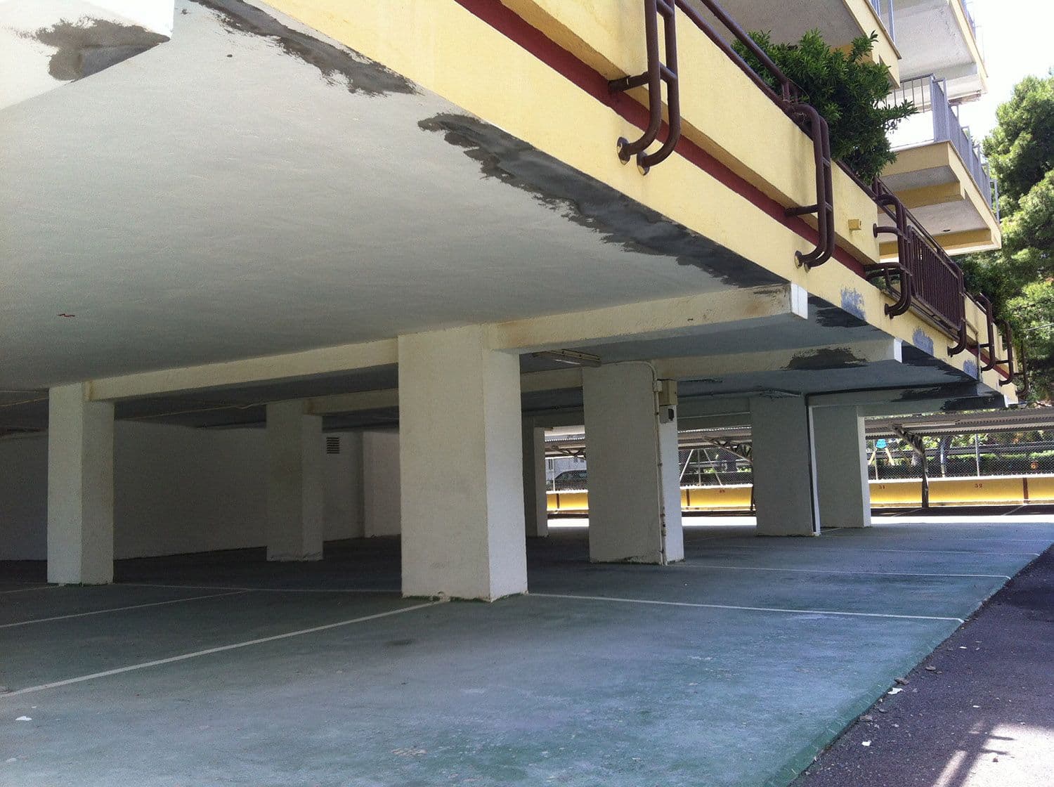 Structure of the Alborán apartments