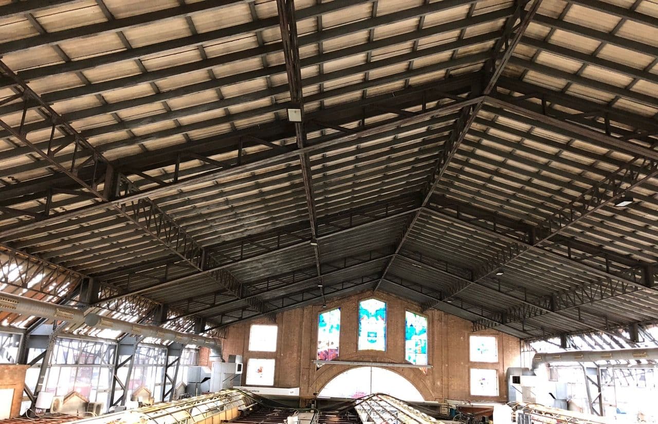 Cubierta del Mercado Municipal de Burriana