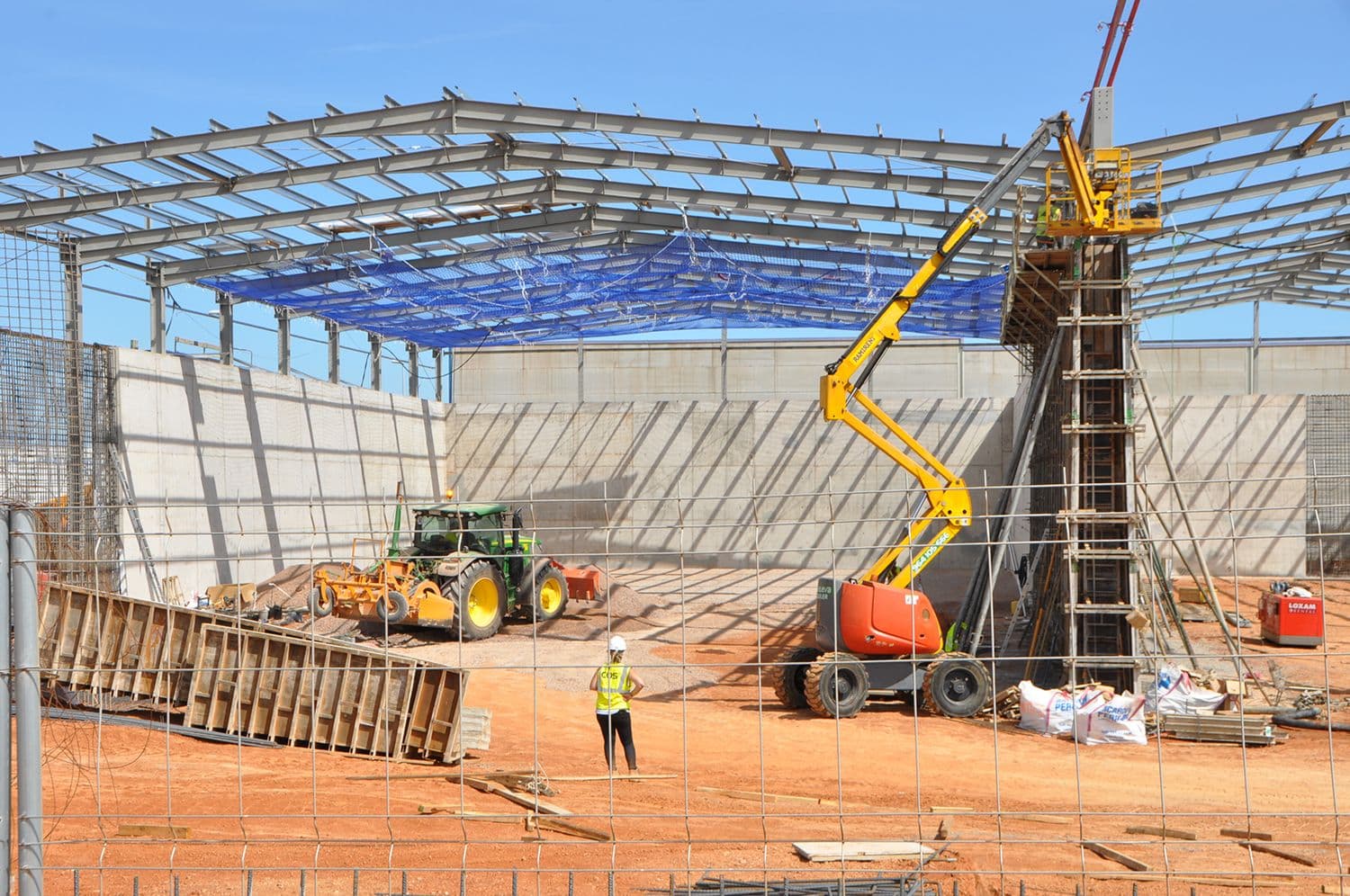 Áridos Horbagón storage building