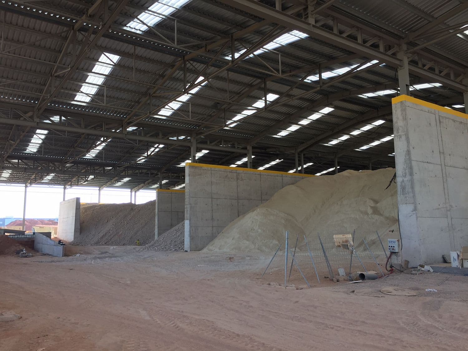 Áridos Horbagón storage building
