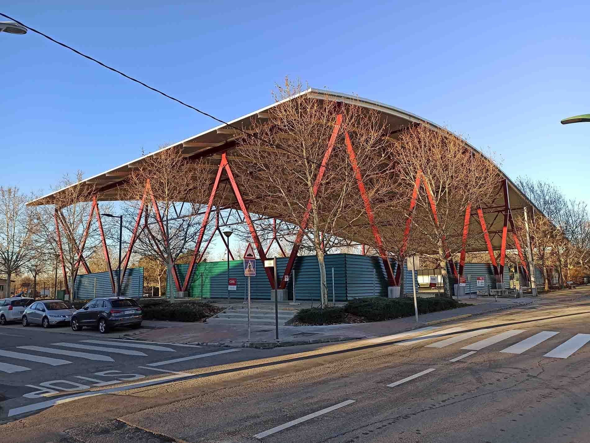 Marchamalo fairground roof