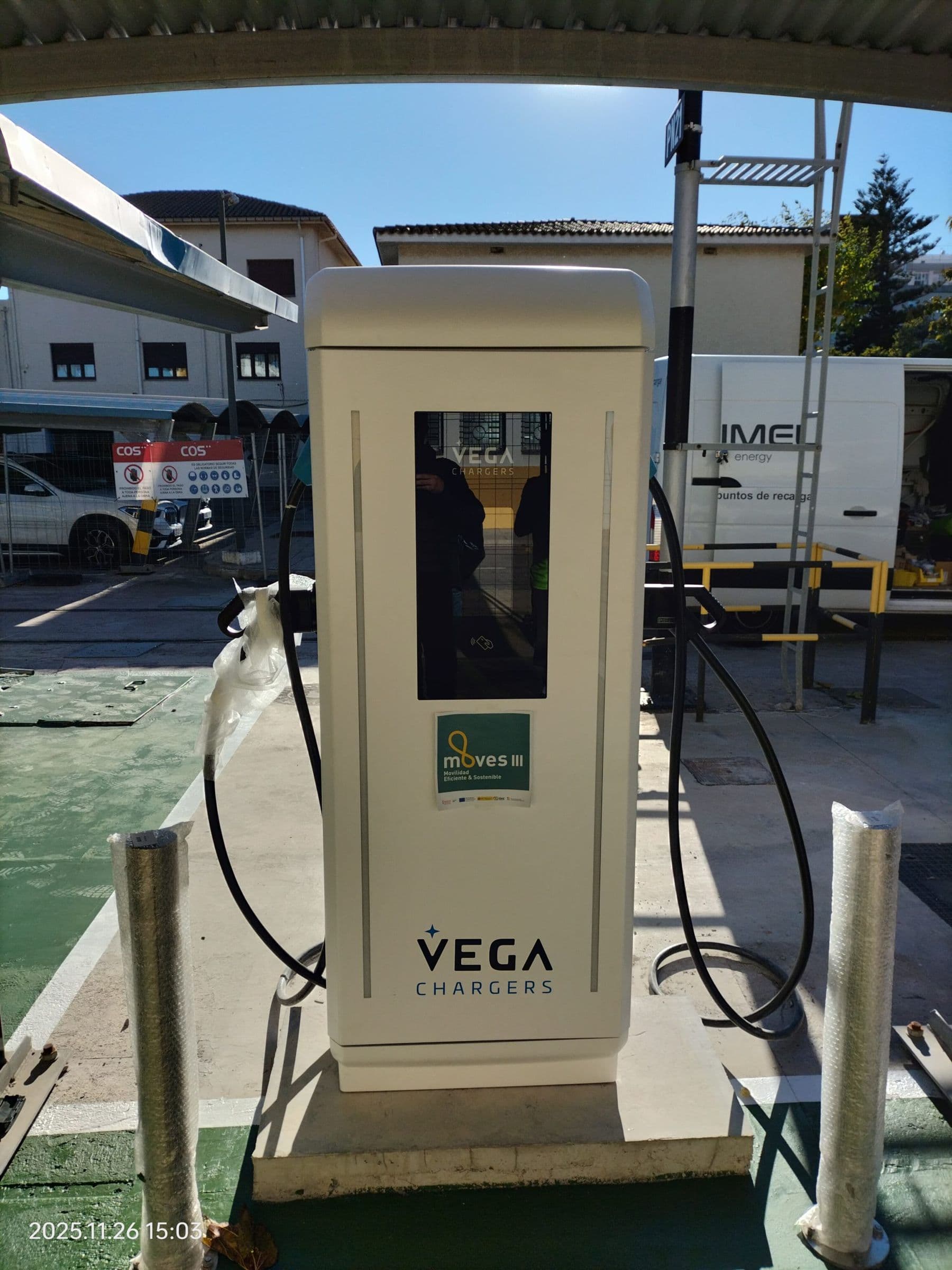 Puntos de recarga para vehículos eléctricos